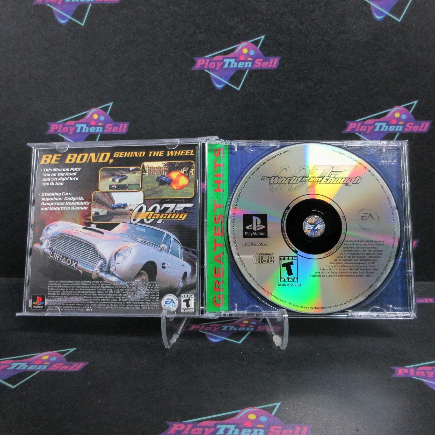 007 The World Is Not Enough PS1 PlayStation 1 GH + Reg Card Complete - Refurbished