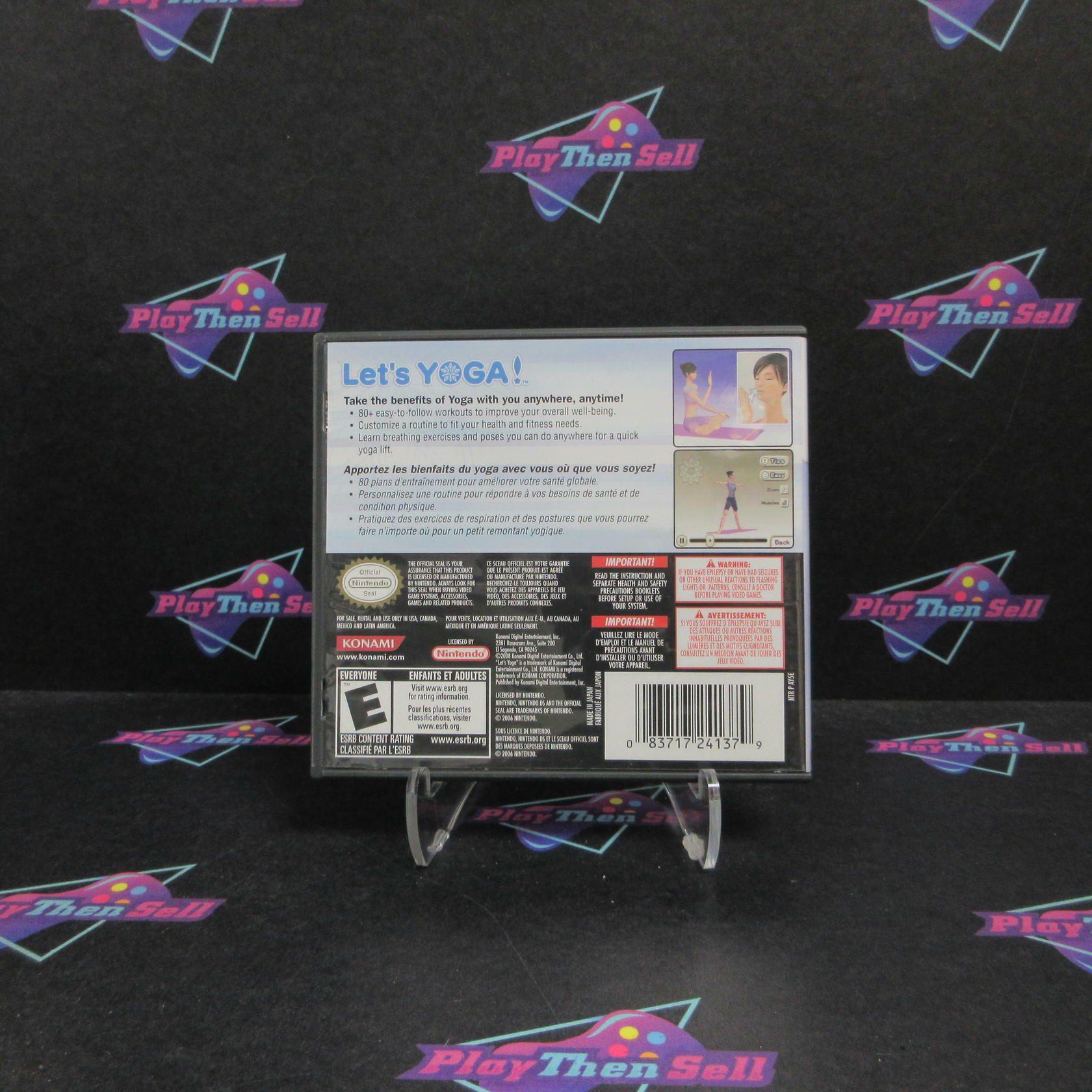 Let's Yoga Nintendo DS Complete - Excellent