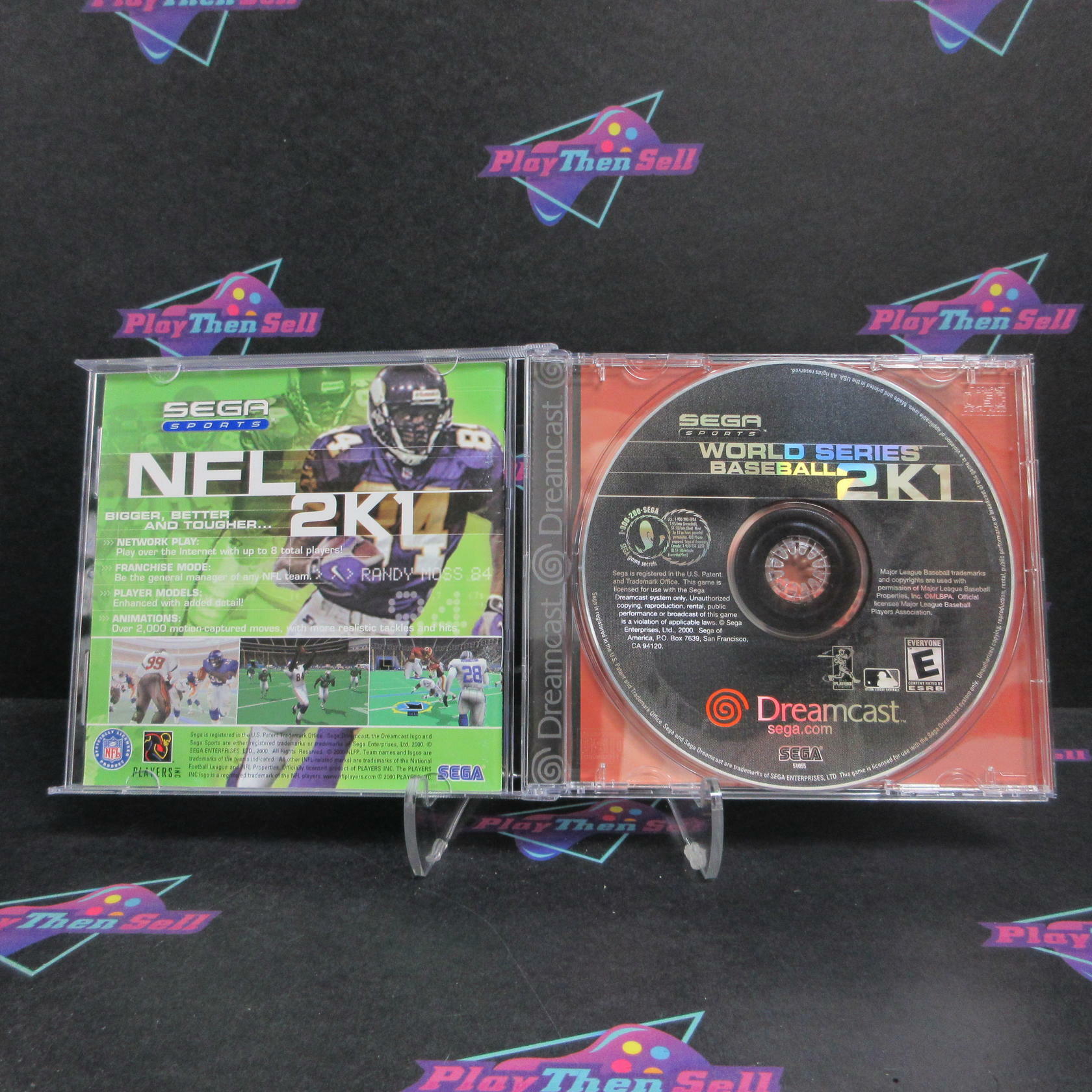 World Series Baseball 2K1 Sega Dreamcast + Reg Card Complete - Excellent