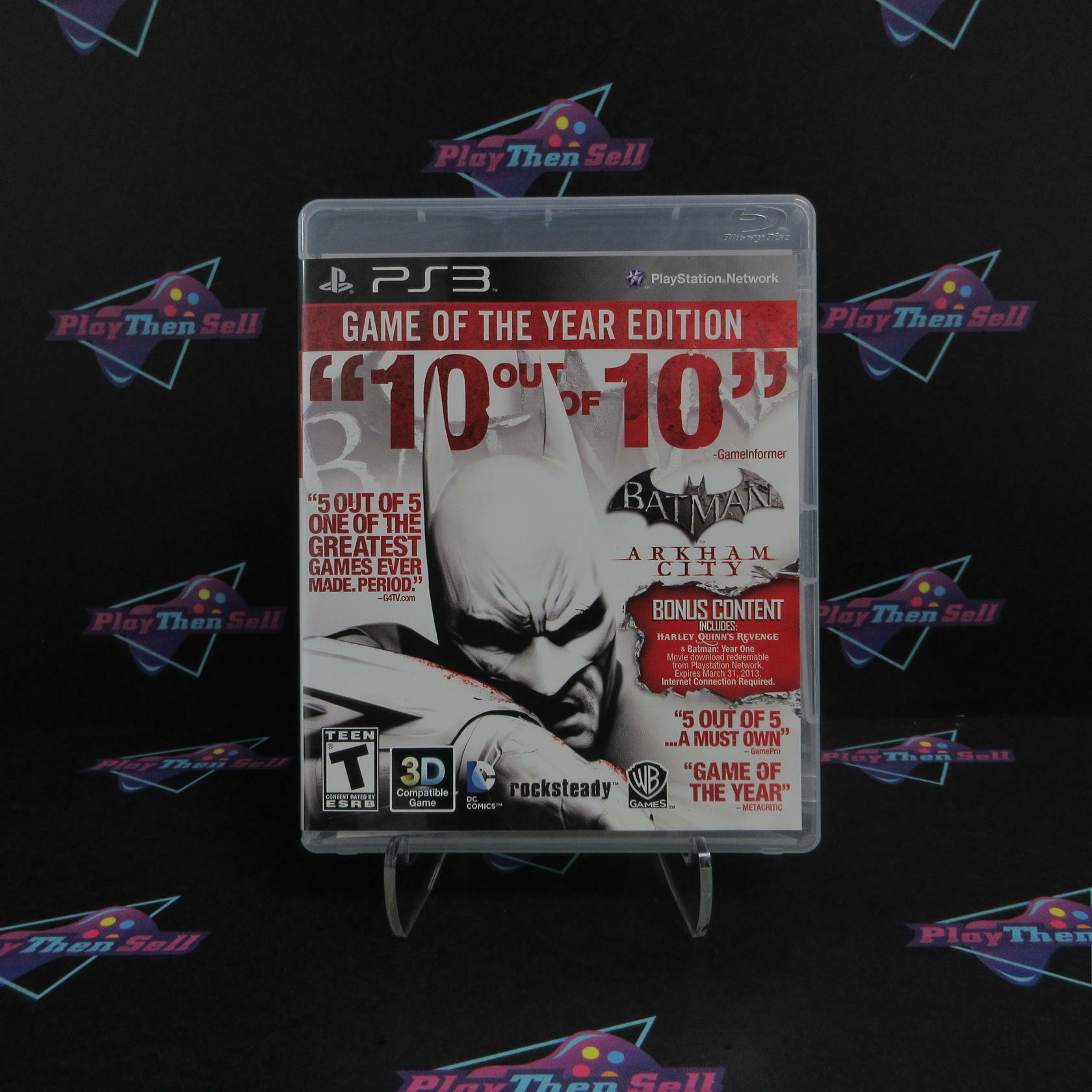 Batman Arkham City GOTY PS3 PlayStation 3 Complete - Excellent