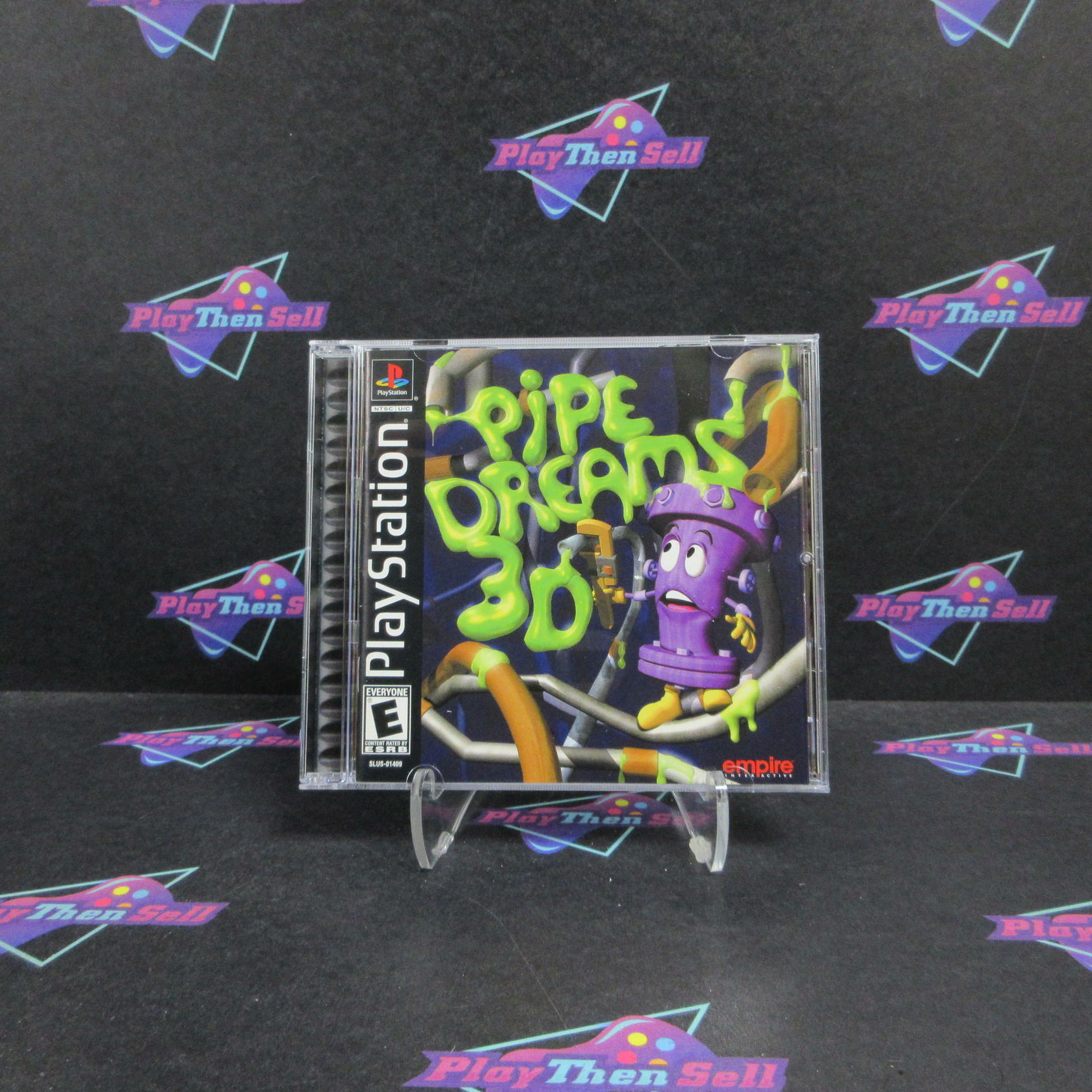 Pipe Dreams 3D PS1 PlayStation 1 + Reg Card Complete - Excellent