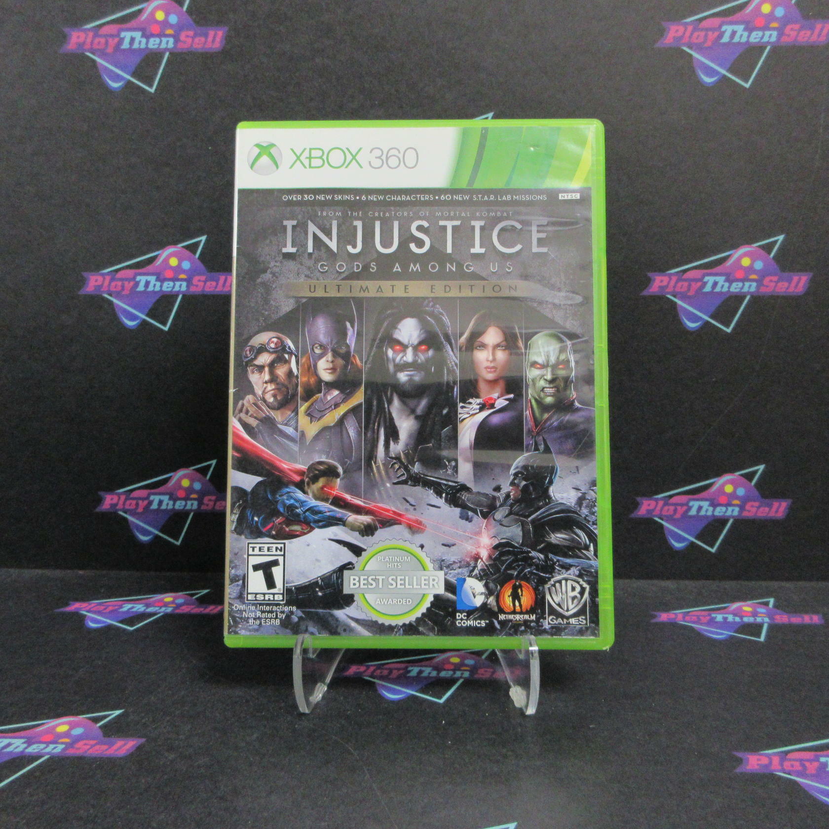 Injustice Gods Among Us Ultimate Edition Xbox 360 AD/NM - Very Good