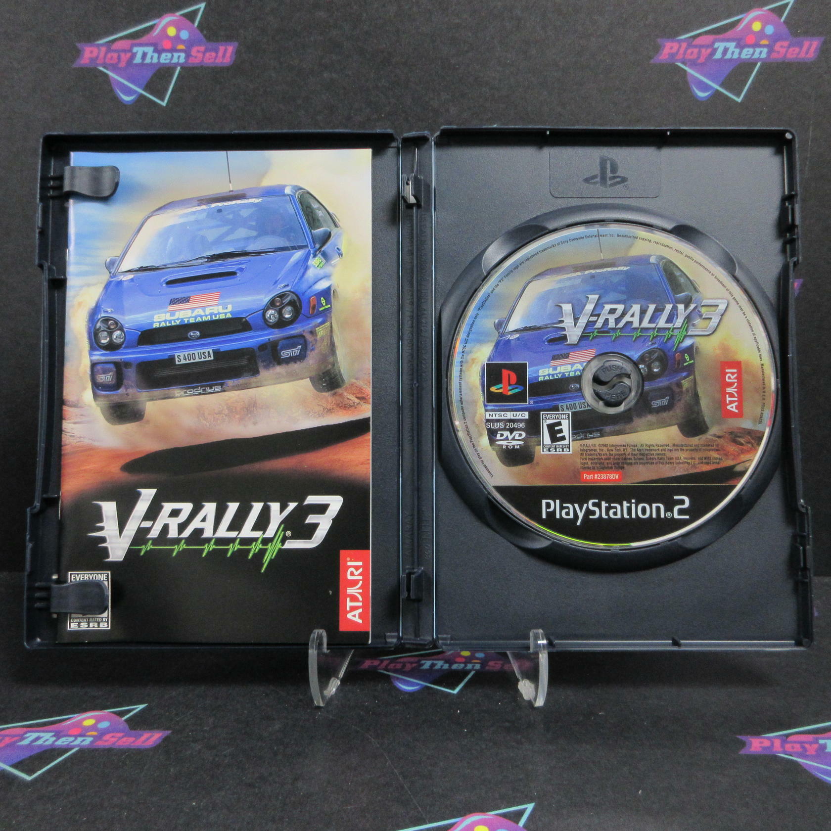 V-Rally 3 PS2 PlayStation 2 Complete - Excellent