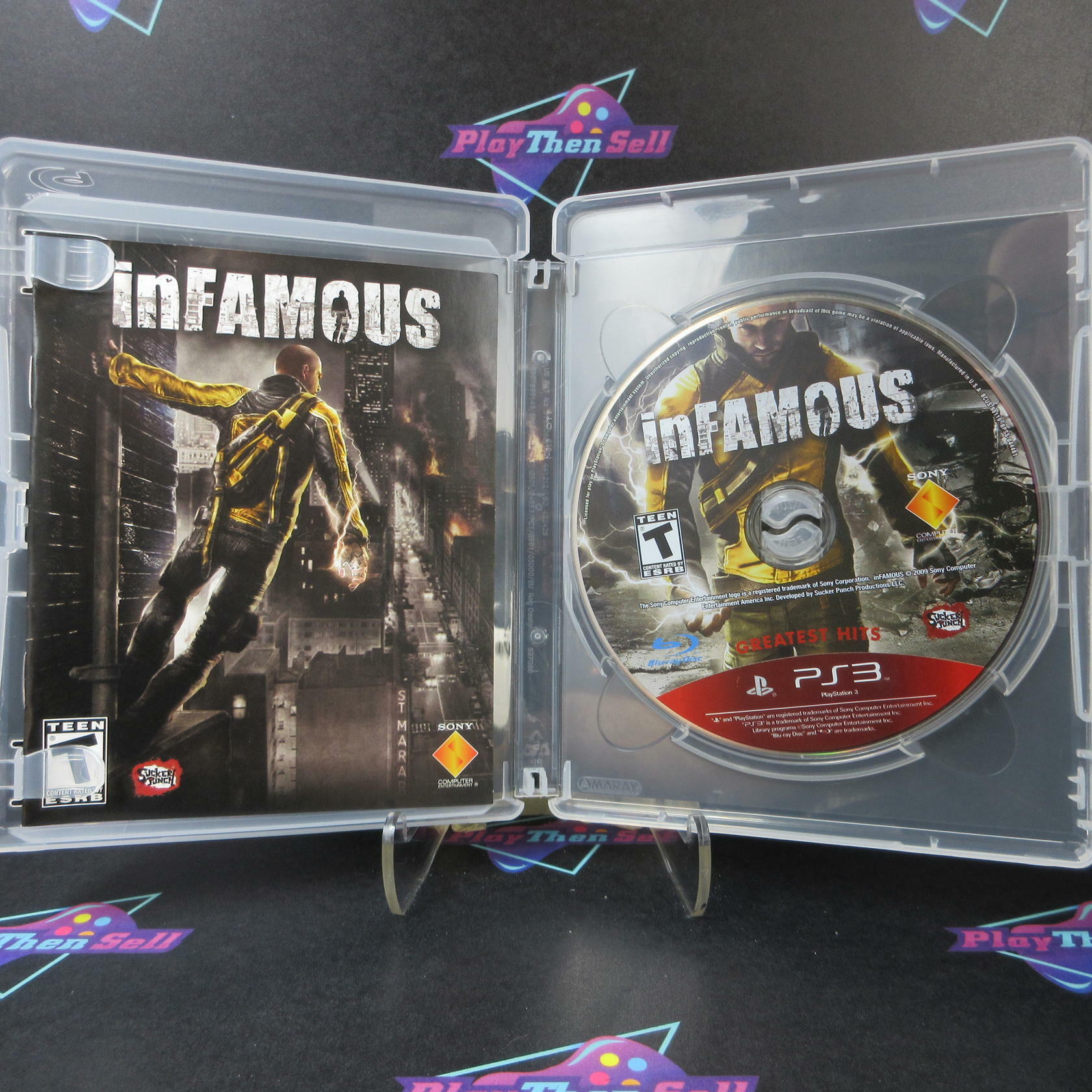Infamous PS3 PlayStation 3 GH Complete - Excellent