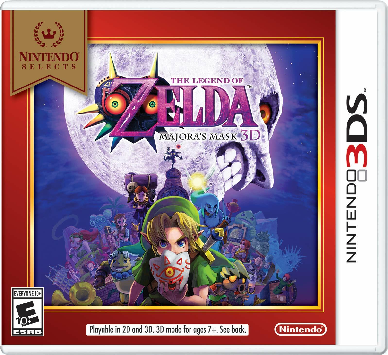 The Legend of Zelda Majora's Mask 3D Nintendo Selects Nintendo 3DS - Excellent