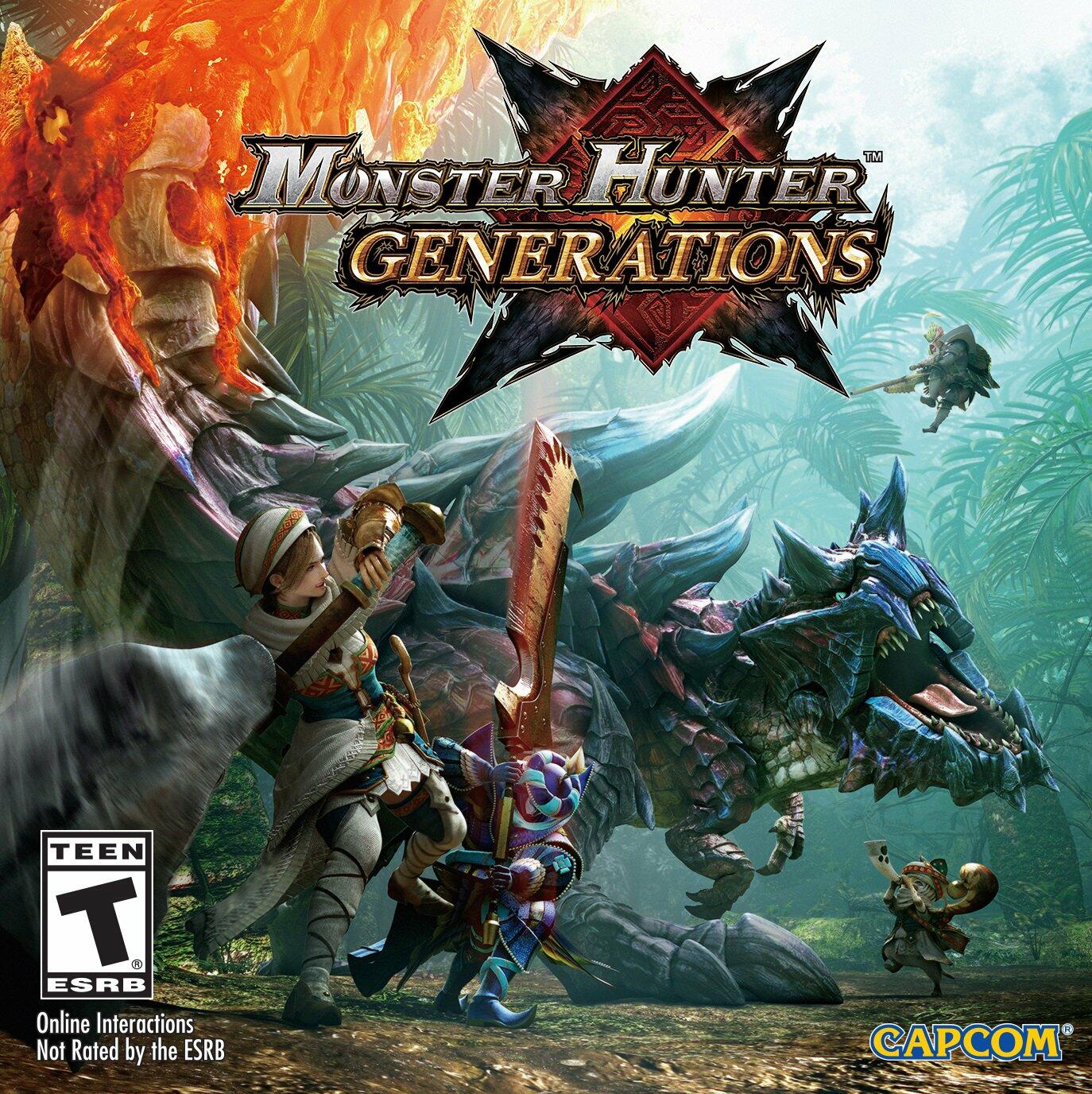Monster Hunter Generations Nintendo 3DS Complete - Excellent