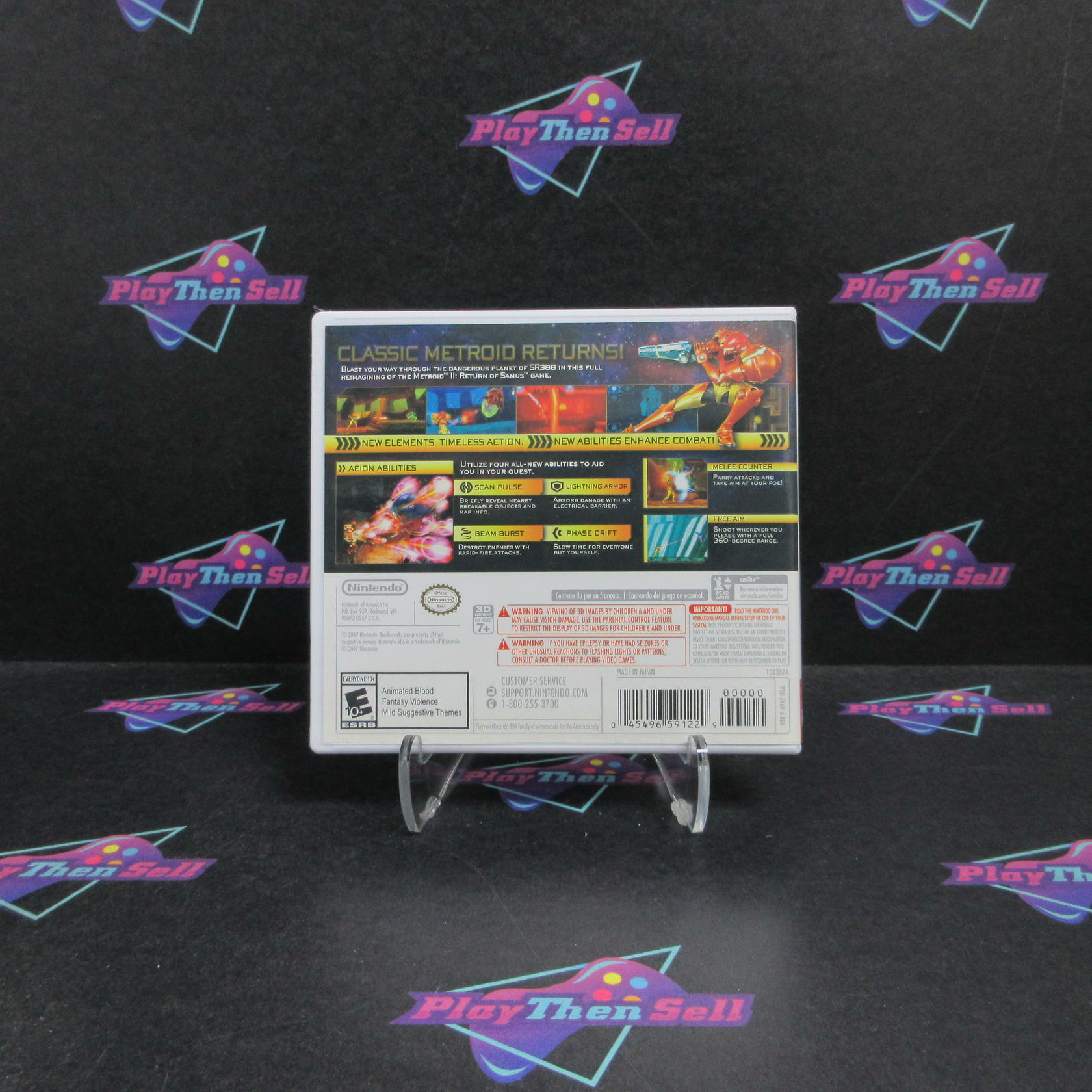 Metroid Samus Returns Nintendo 3DS Complete - Excellent