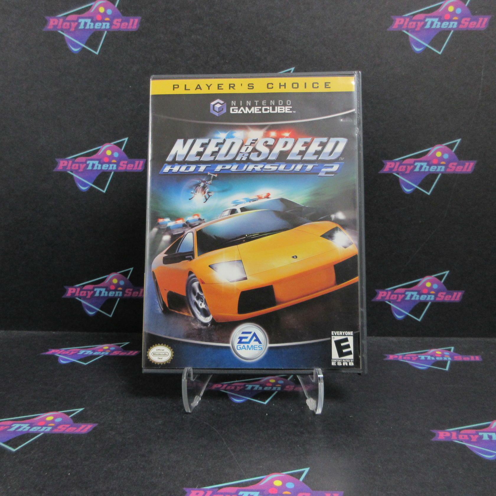 Need for Speed Hot Pursuit 2 Nintendo GameCube Players Choice DD CIB - Refurbished