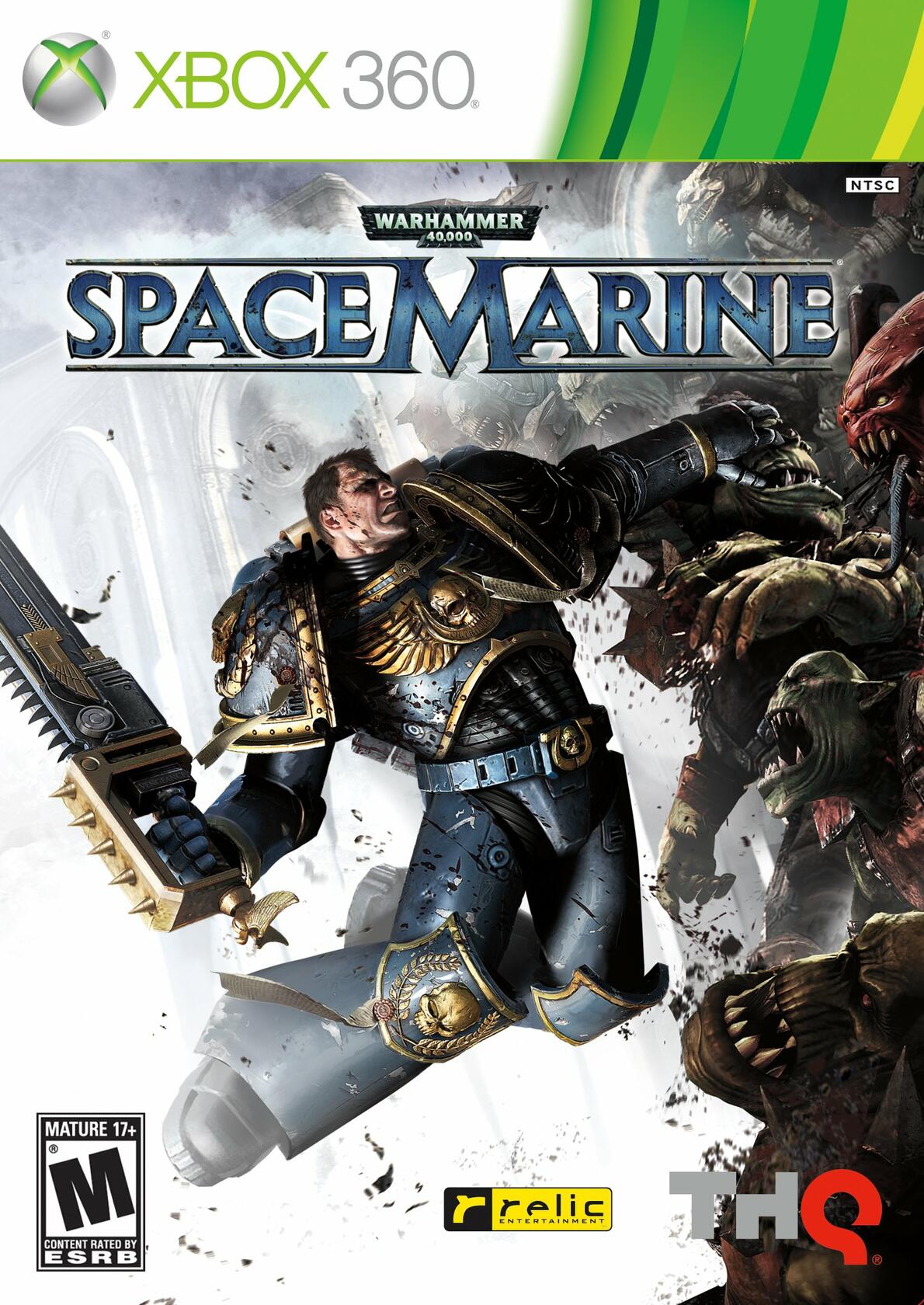 Warhammer 40,000 Space Marine Xbox 360 Complete - Excellent