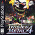 Twisted Metal 4 PS1 PlayStation 1 + Reg Card Complete - Excellent