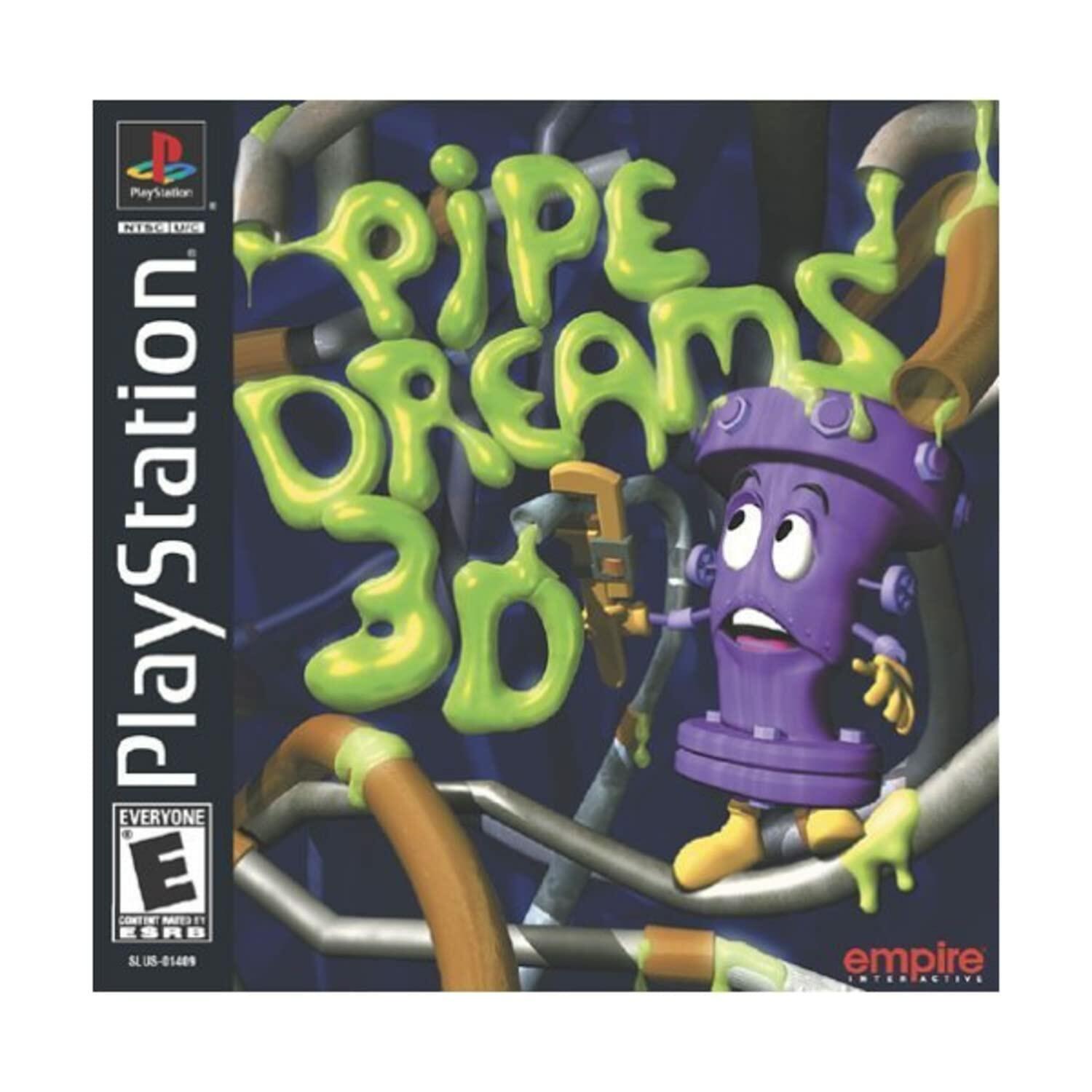 Pipe Dreams 3D PS1 PlayStation 1 + Reg Card Complete - Excellent