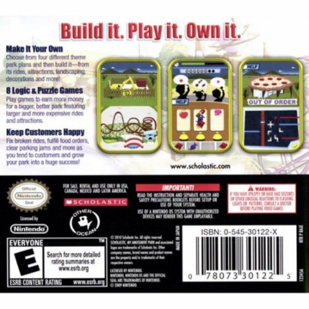 My Amusement Park Nintendo DS Complete - Excellent