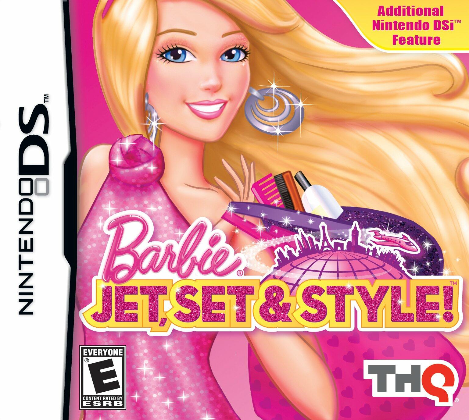 Barbie Jet, Set & Style Nintendo DS Complete - Excellent