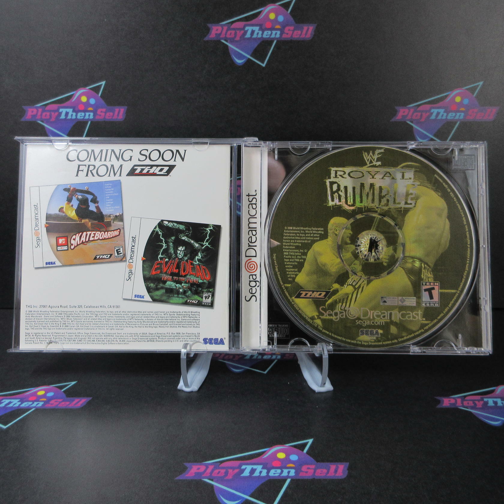WWF Royal Rumble Sega Dreamcast Complete - Excellent