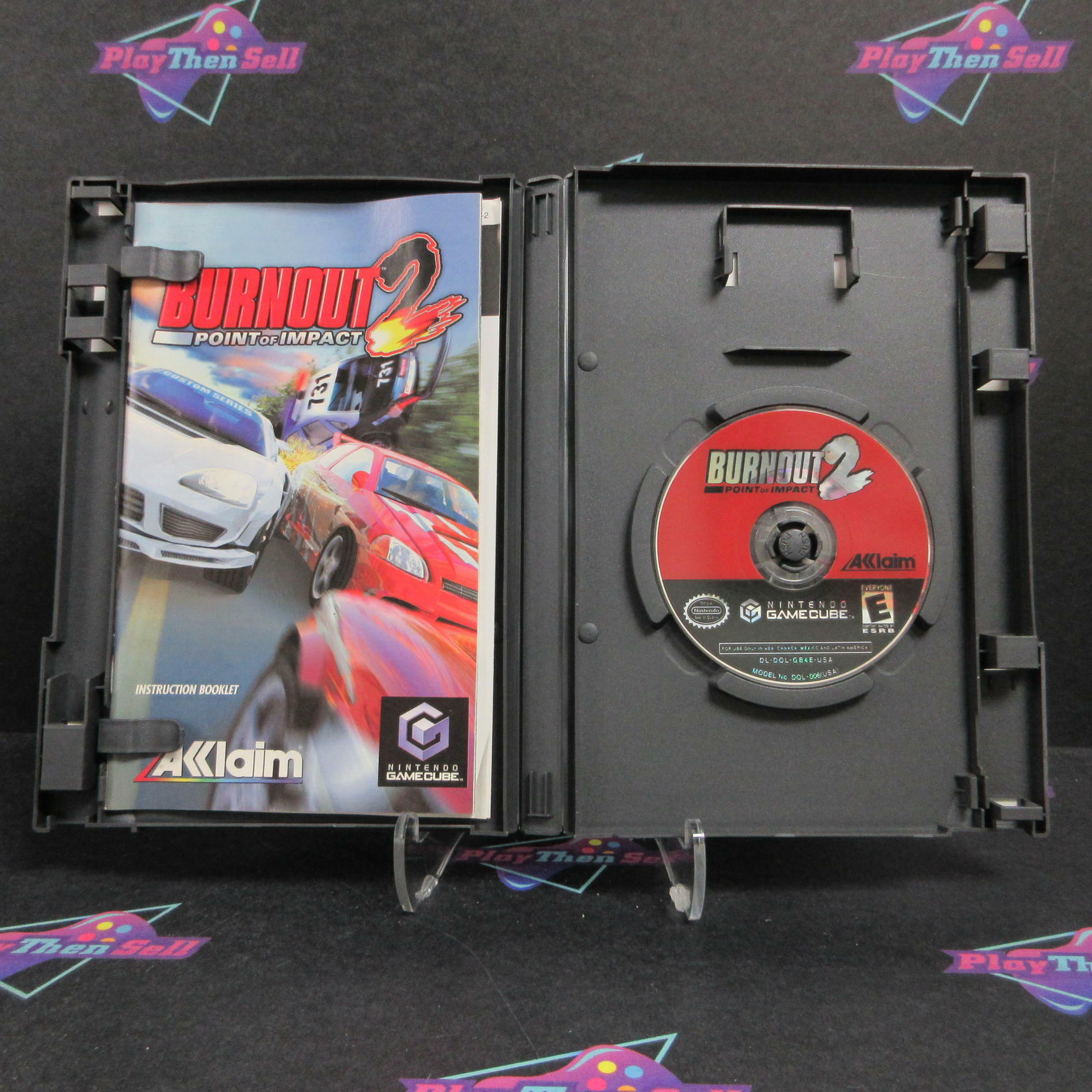 Burnout 2 Point of Impact Nintendo GameCube Complete - Refurbished