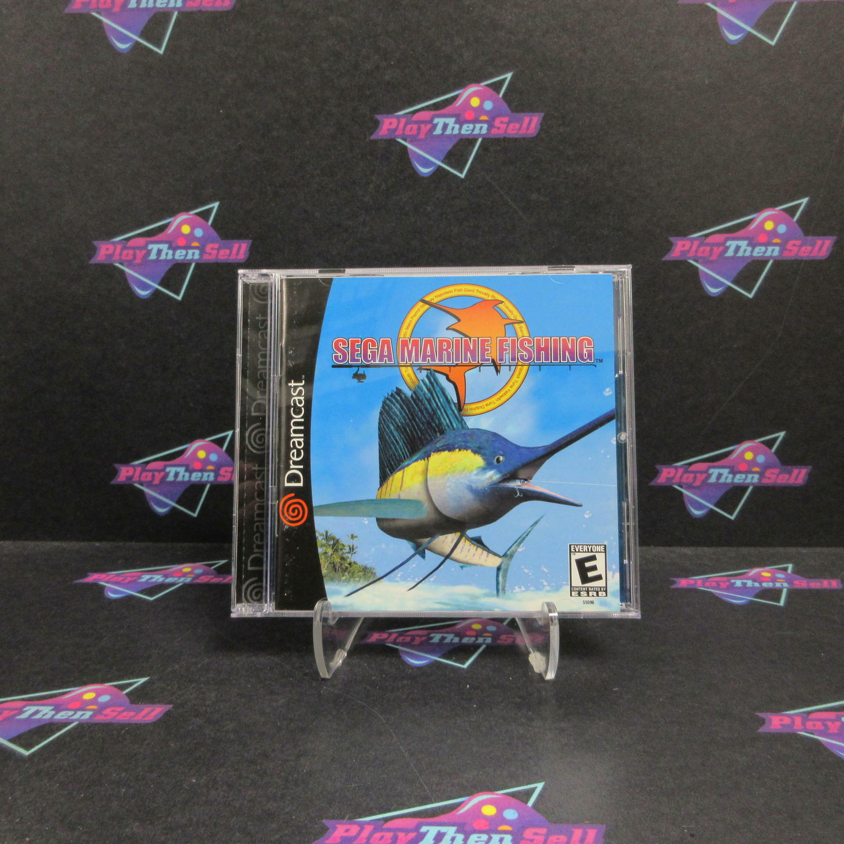 Sega Marine Fishing Sega Dreamcast + Reg Card Complete - Excellent