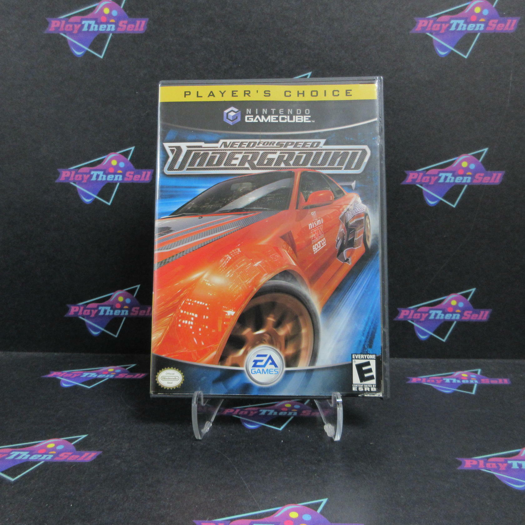 Need for Speed Underground Nintendo GameCube Player's Choice DD CIB - Refurbished
