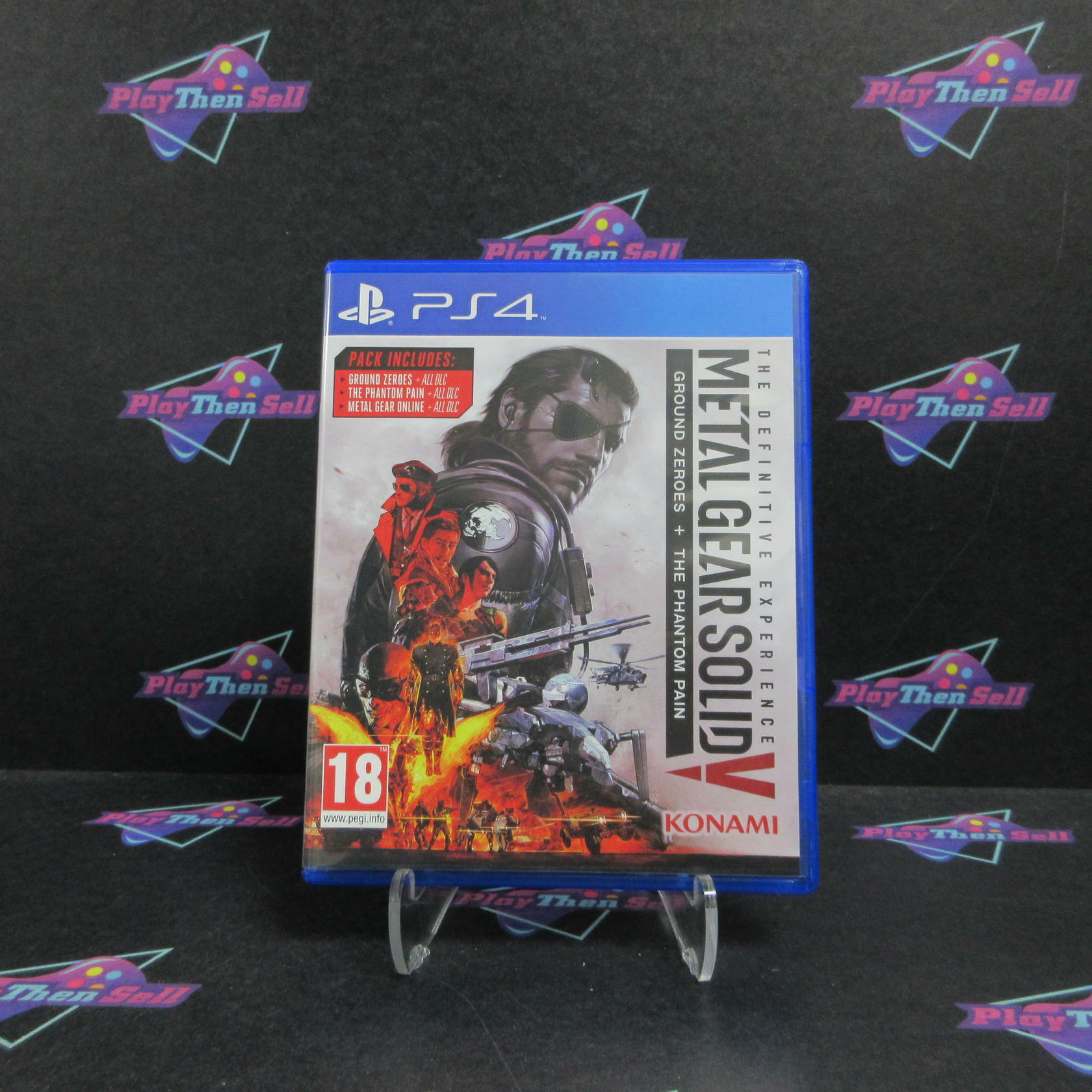 Konami Metal Gear Solid V The Definitive Experience PS4 PlayStation 4 PAL - Like New