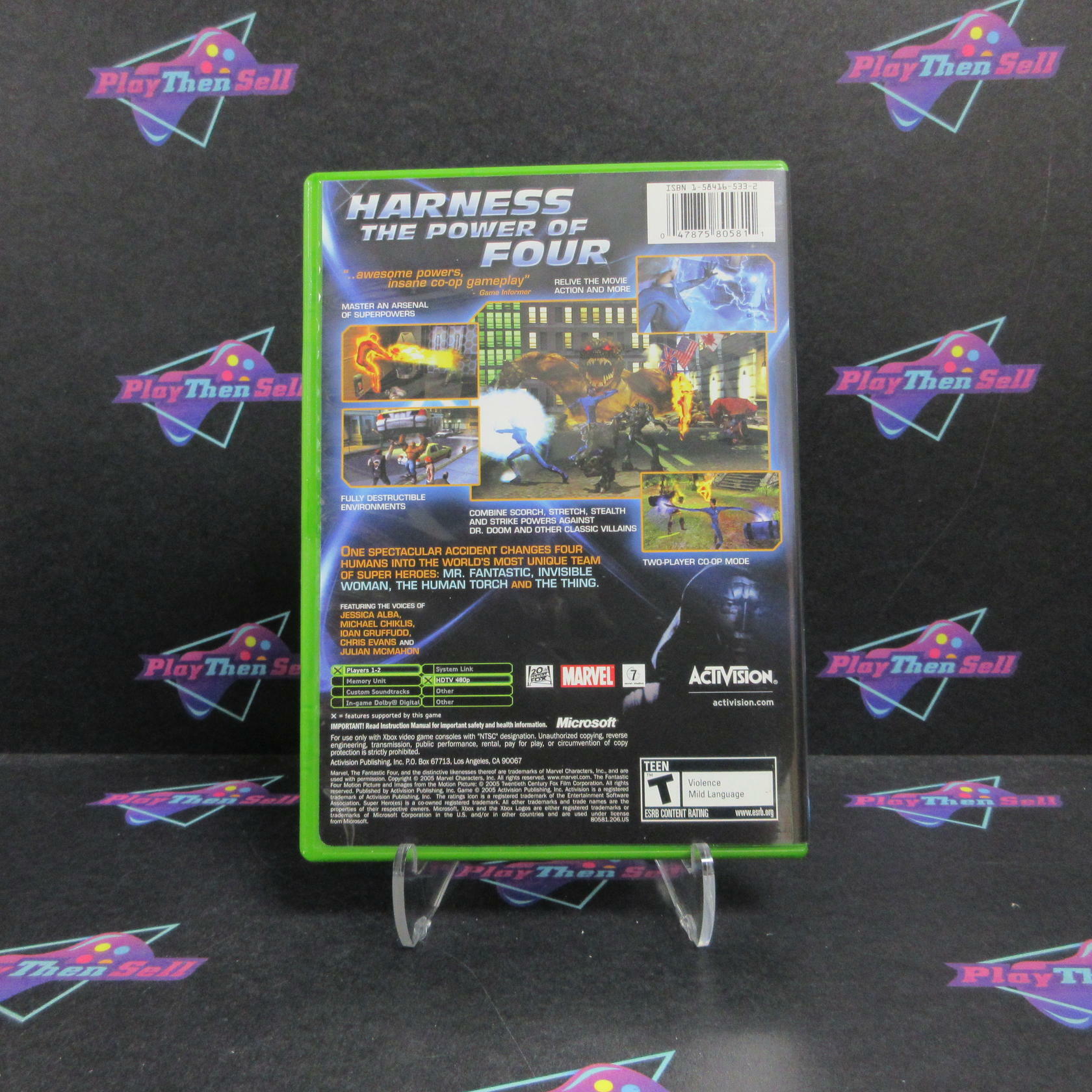 Fantastic Four Xbox Complete - Refurbished