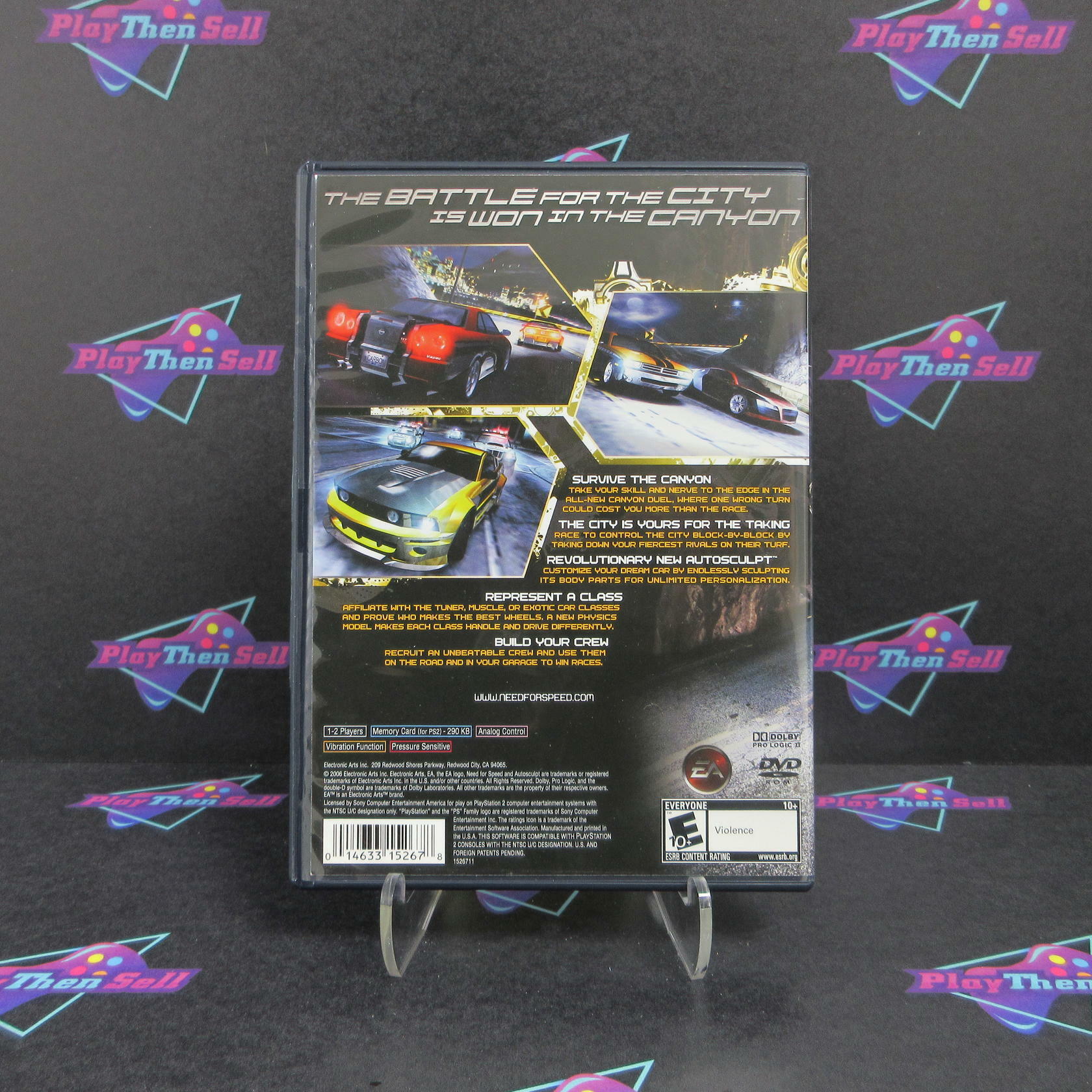 Need for Speed Carbon PS2 PlayStation 2 Complete - Excellent