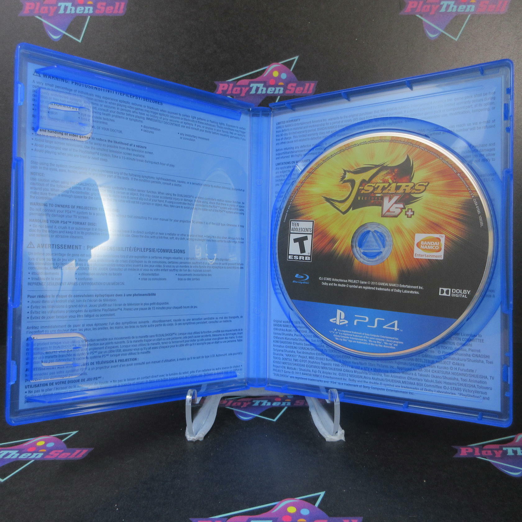 J-Stars Victory Vs+ PS4 PlayStation 4 Complete - Excellent