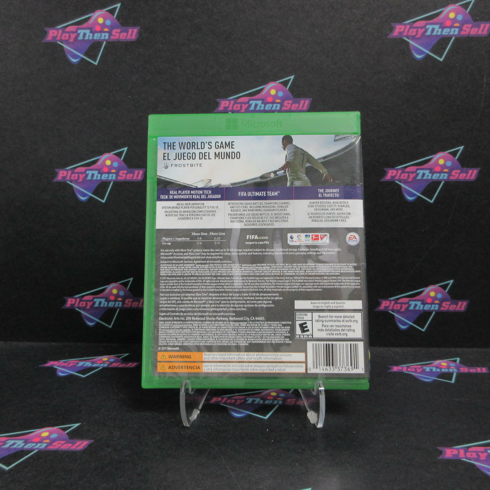 FIFA 18 Bonus Offer Xbox One Complete - Refurbished