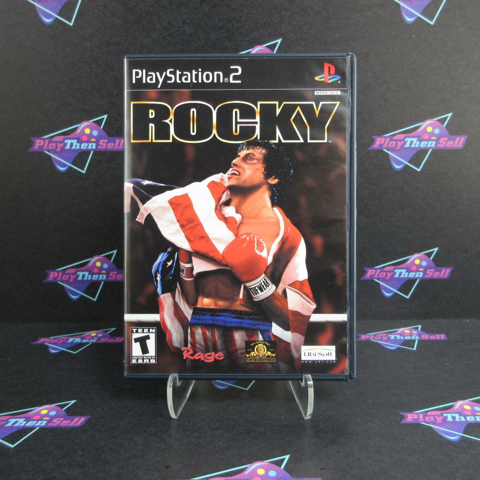 Rocky PS2 PlayStation 2 + Reg Card Complete - Excellent