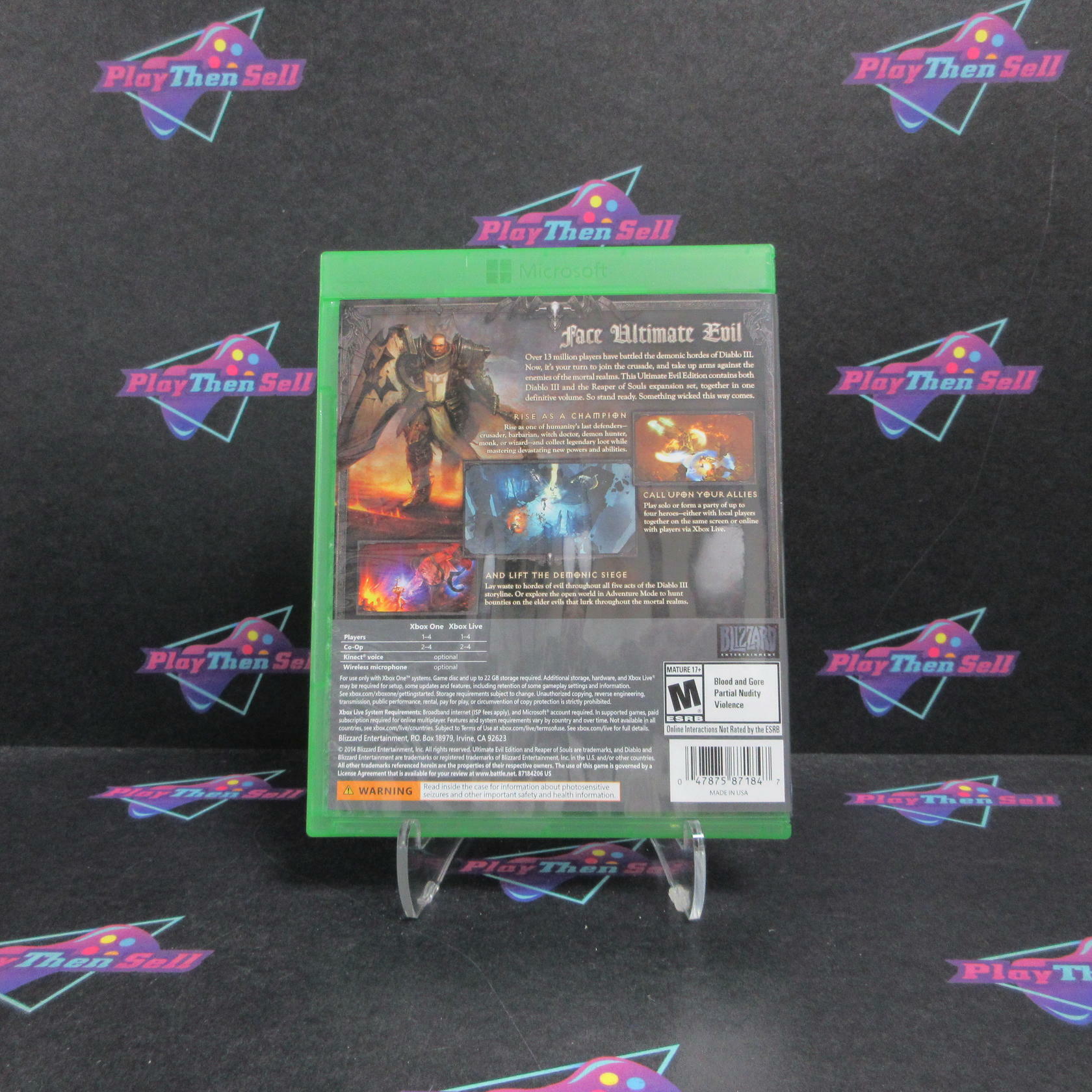 Diablo III Ultimate Evil Edition Xbox One Complete - Refurbished