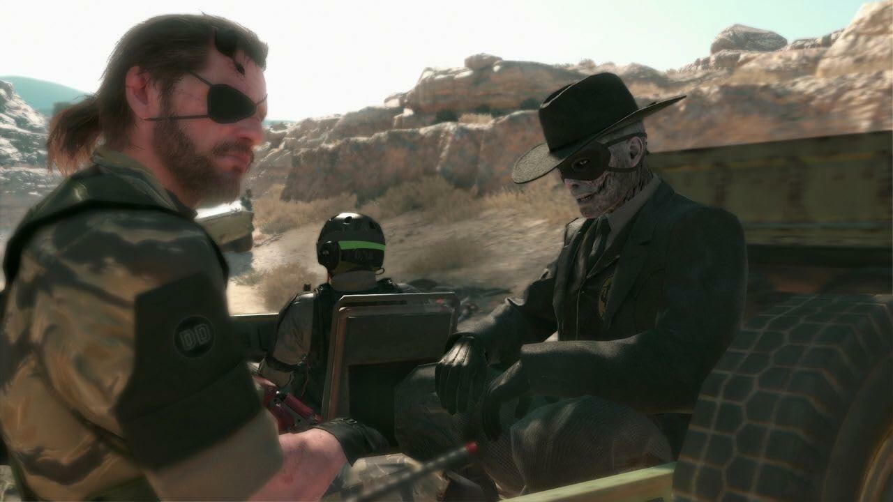 Metal Gear Solid V The Phantom Pain Day One PS4 PlayStation 4 + Map Complete - Excellent
