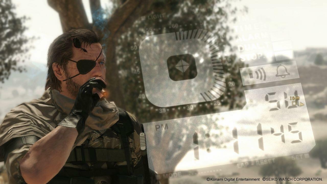 Metal Gear Solid V The Phantom Pain Day One PS4 PlayStation 4 + Map Complete - Excellent