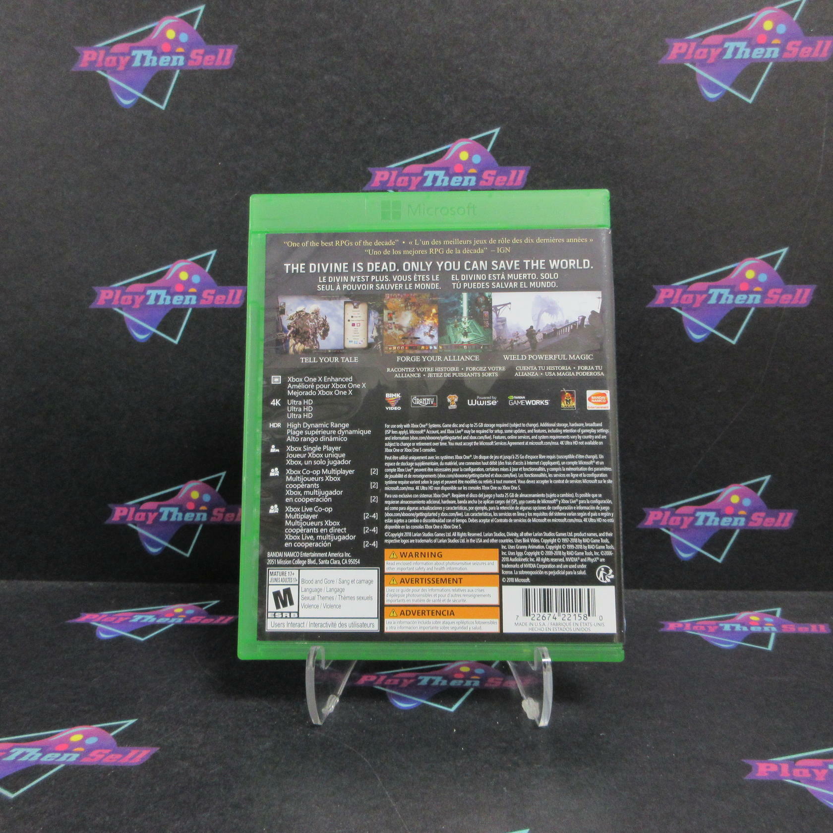 Divinity Original Sin 2 Definitive Edition Xbox One Complete - Refurbished