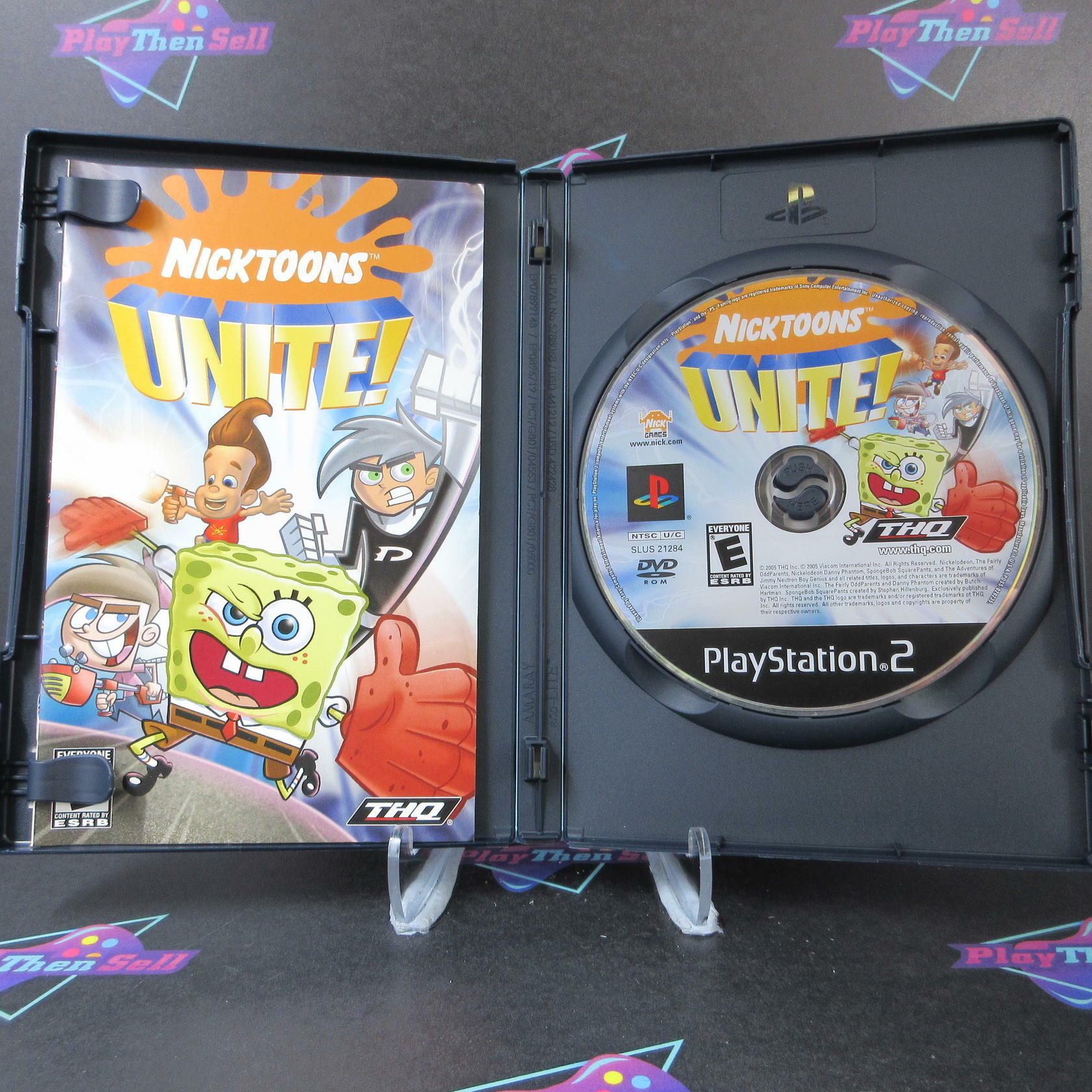 Nicktoons Unite PS2 PlayStation 2 Complete - Excellent