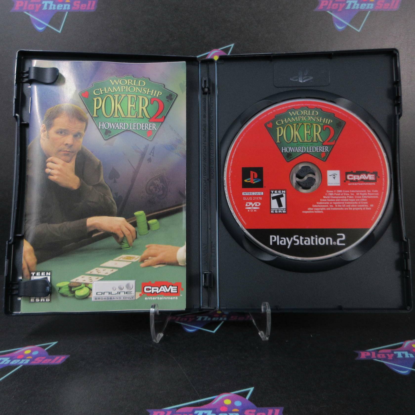 World Championship Poker 2 PS2 PlayStation 2 Complete - Excellent