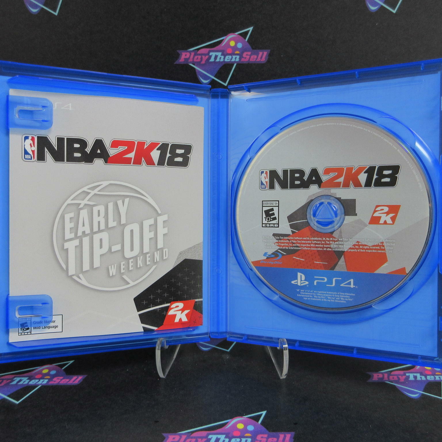 NBA 2K18 Early Tip Off Edition PS4 PlayStation 4 Complete - Excellent