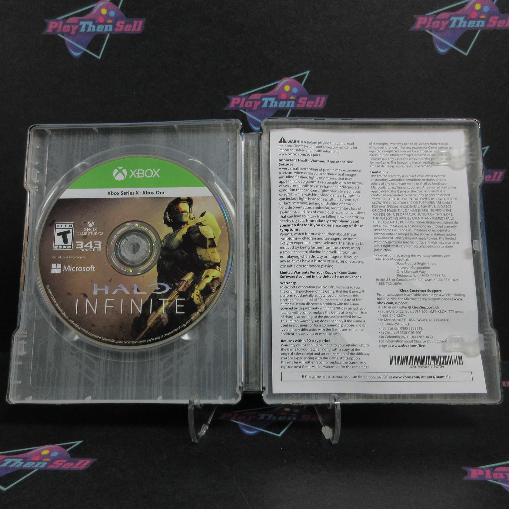 Halo Infinite Steelbook Edition Xbox Series X / Xbox One - Refurbished