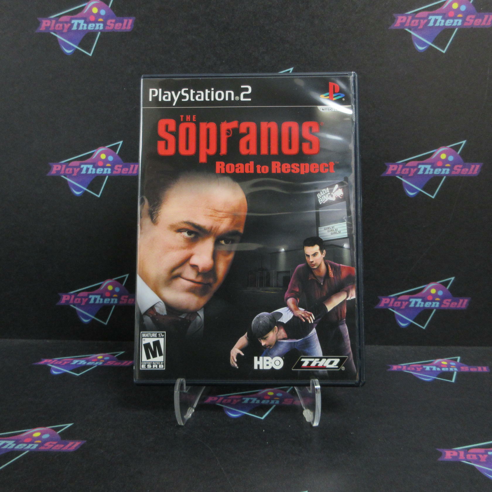 The Sopranos Road to Respect PS2 PlayStation 2 Complete - Excellent