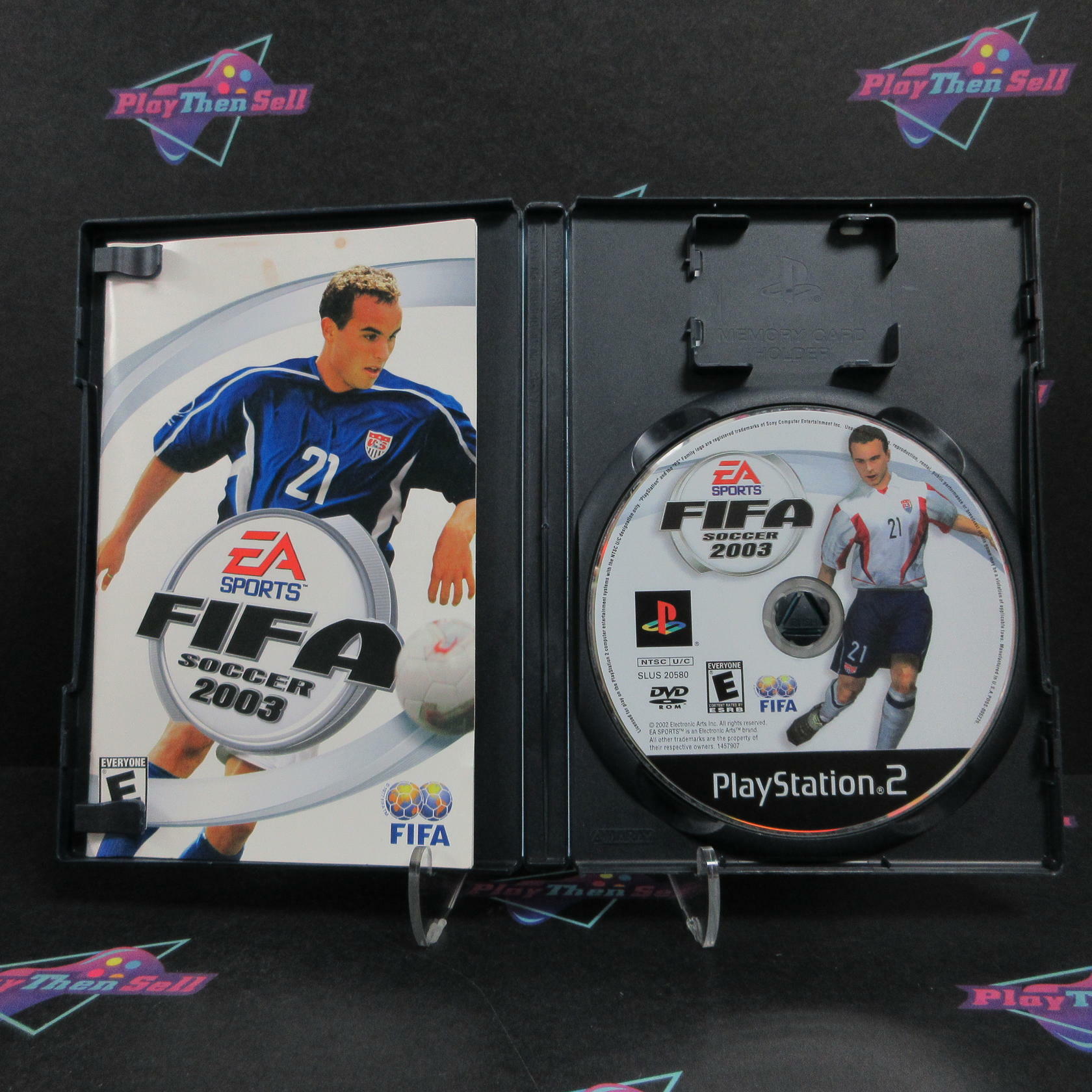 FIFA Soccer 2003 PS2 PlayStation 2 MD Complete CIB - Very Good
