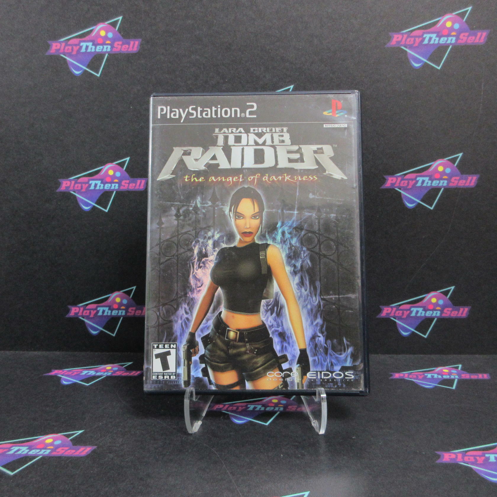 Tomb Raider Angel Of Darkness PS2 PlayStation 2 MD + Reg Card Complete CIB - Very Good
