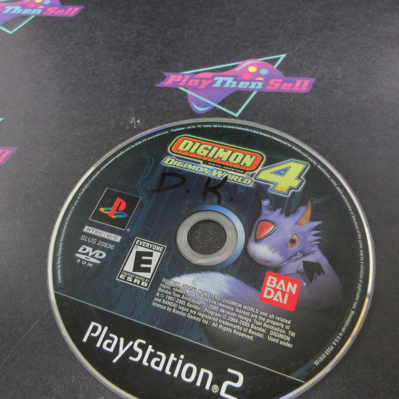 Digimon World 4 PS2 PlayStation 2 DD/MD + Reg Card Complete - Very Good