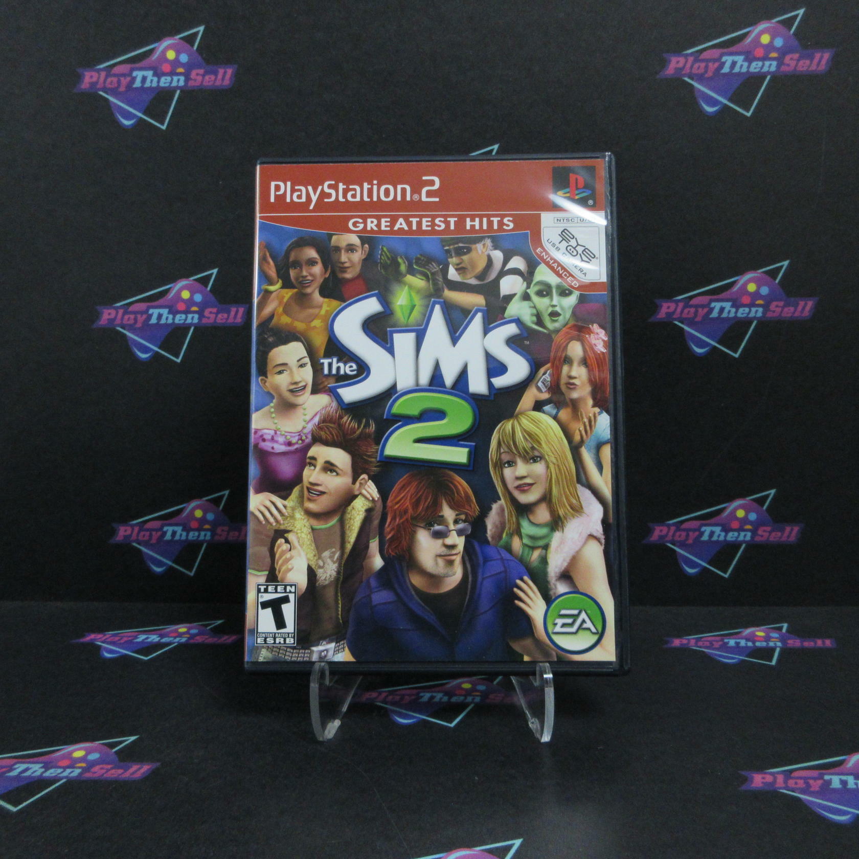 The Sims 2 PS2 PlayStation 2 GH MD Complete CIB - Very Good