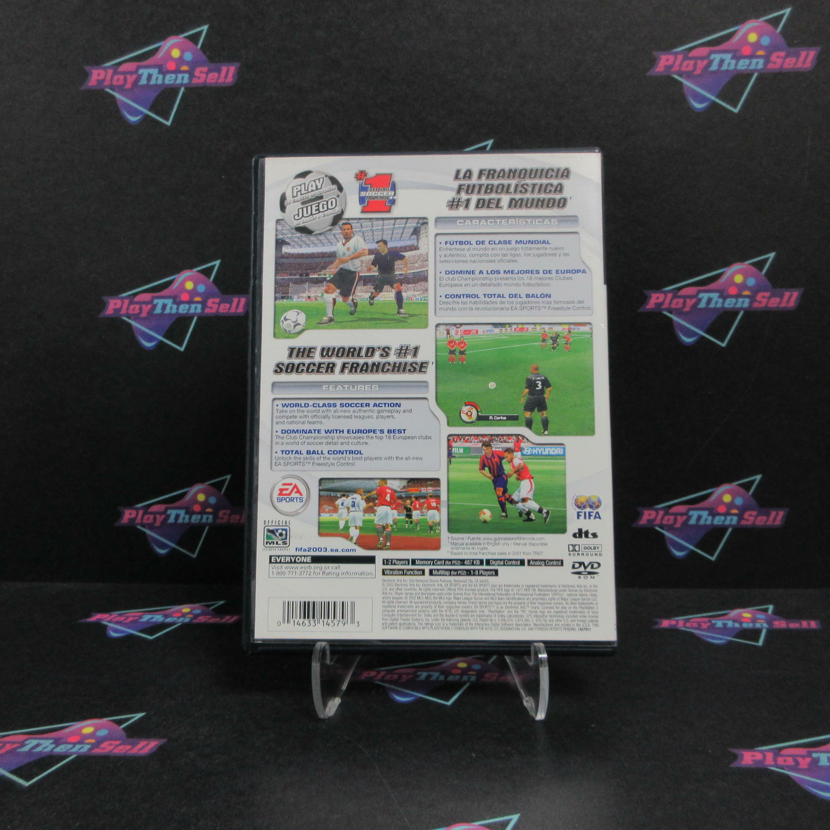 FIFA Soccer 2003 PS2 PlayStation 2 MD Complete CIB - Very Good