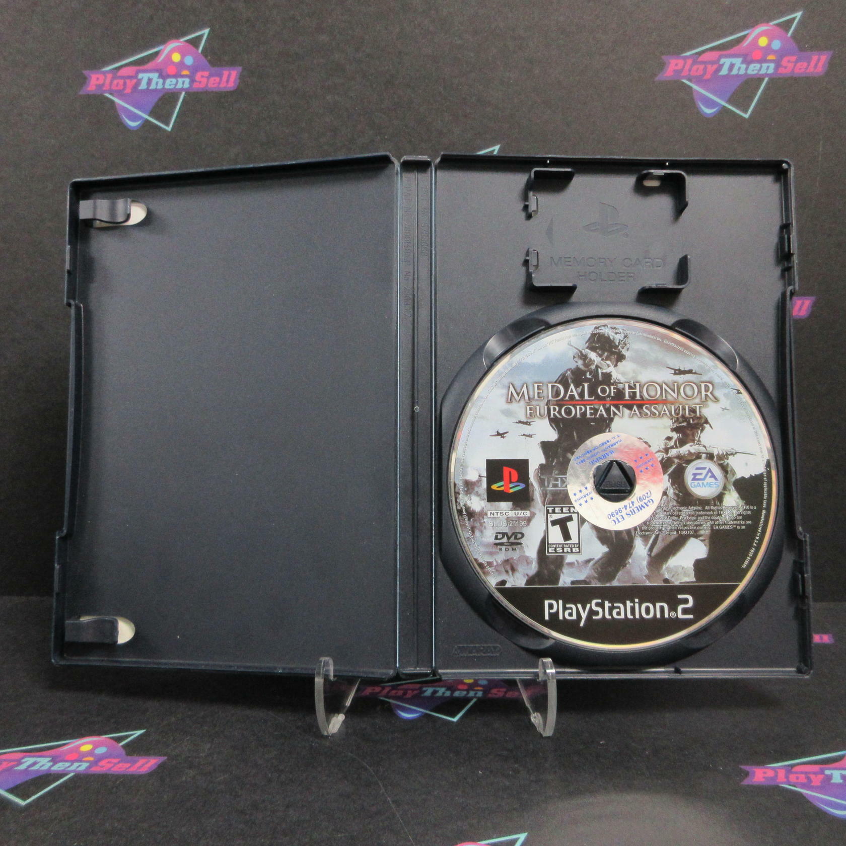 Medal of Honor European Assault PS2 PlayStation 2 AD/DD/NM - Very Good