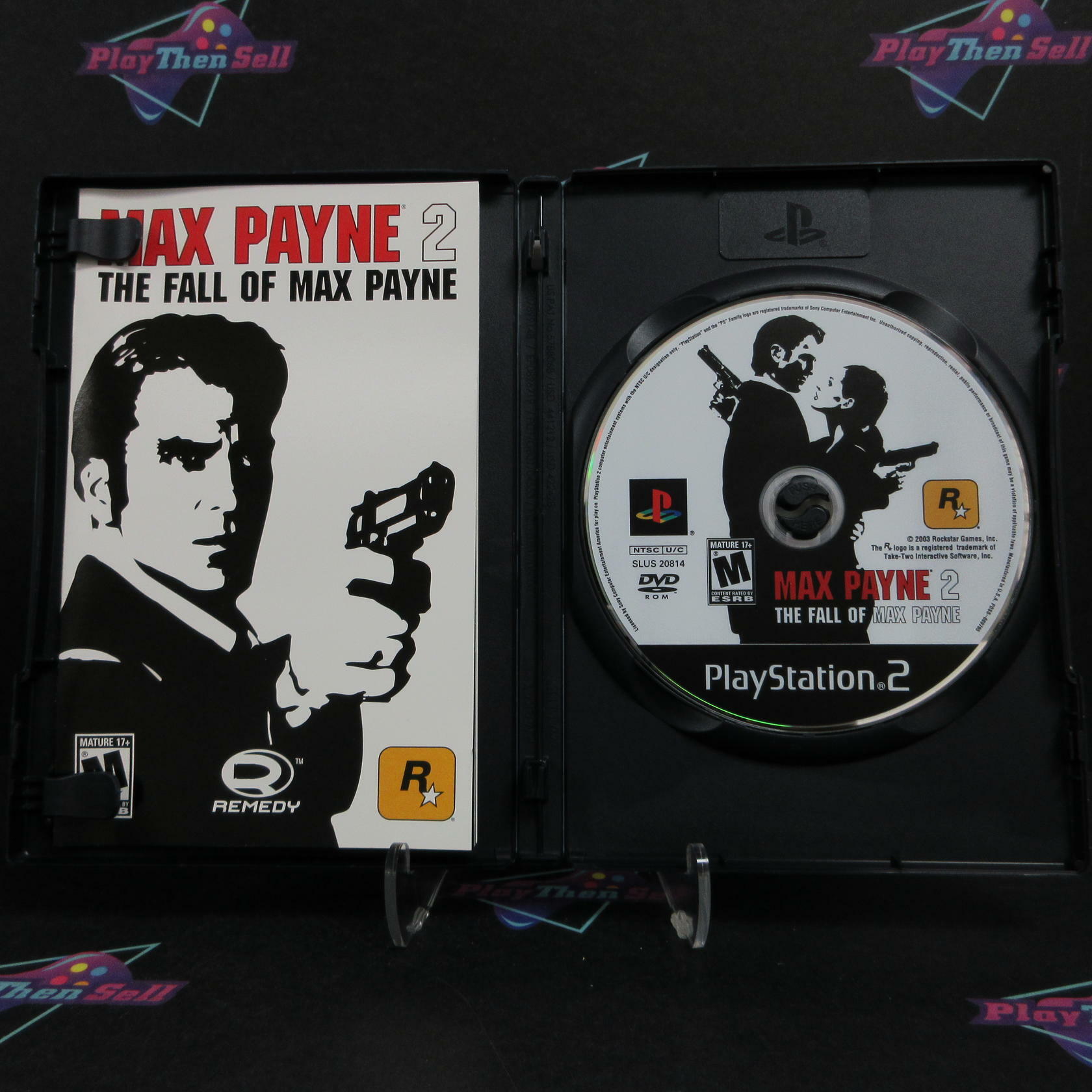 Max Payne 2 The Fall of Max Payne PS2 PlayStation 2 Complete - Excellent