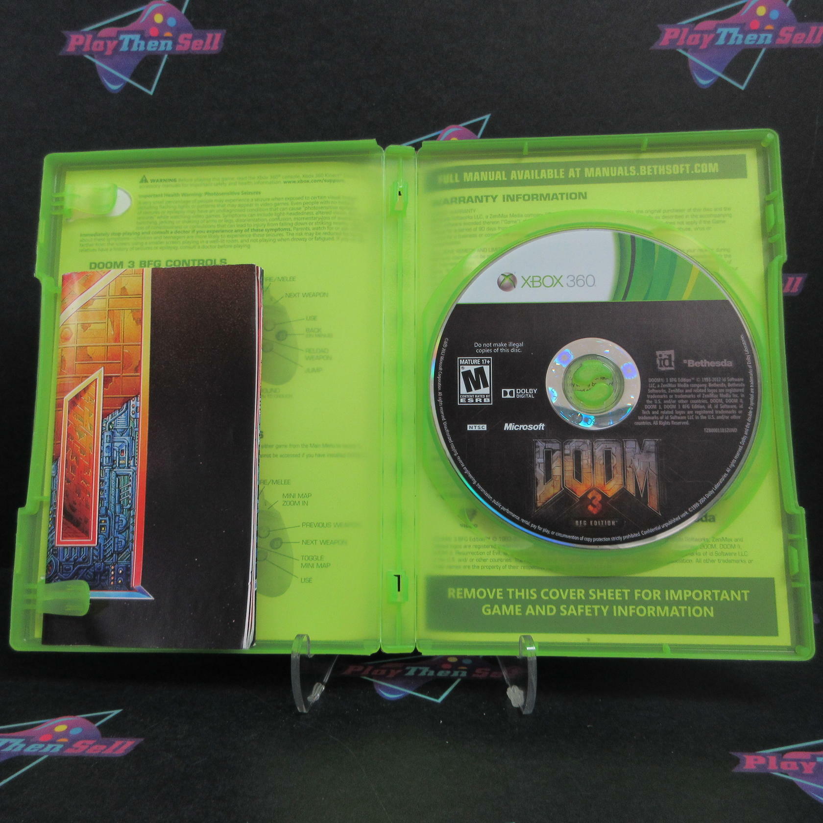 Doom 3 BFG Edition Xbox 360 / Xbox One + Poster Complete - Refurbished