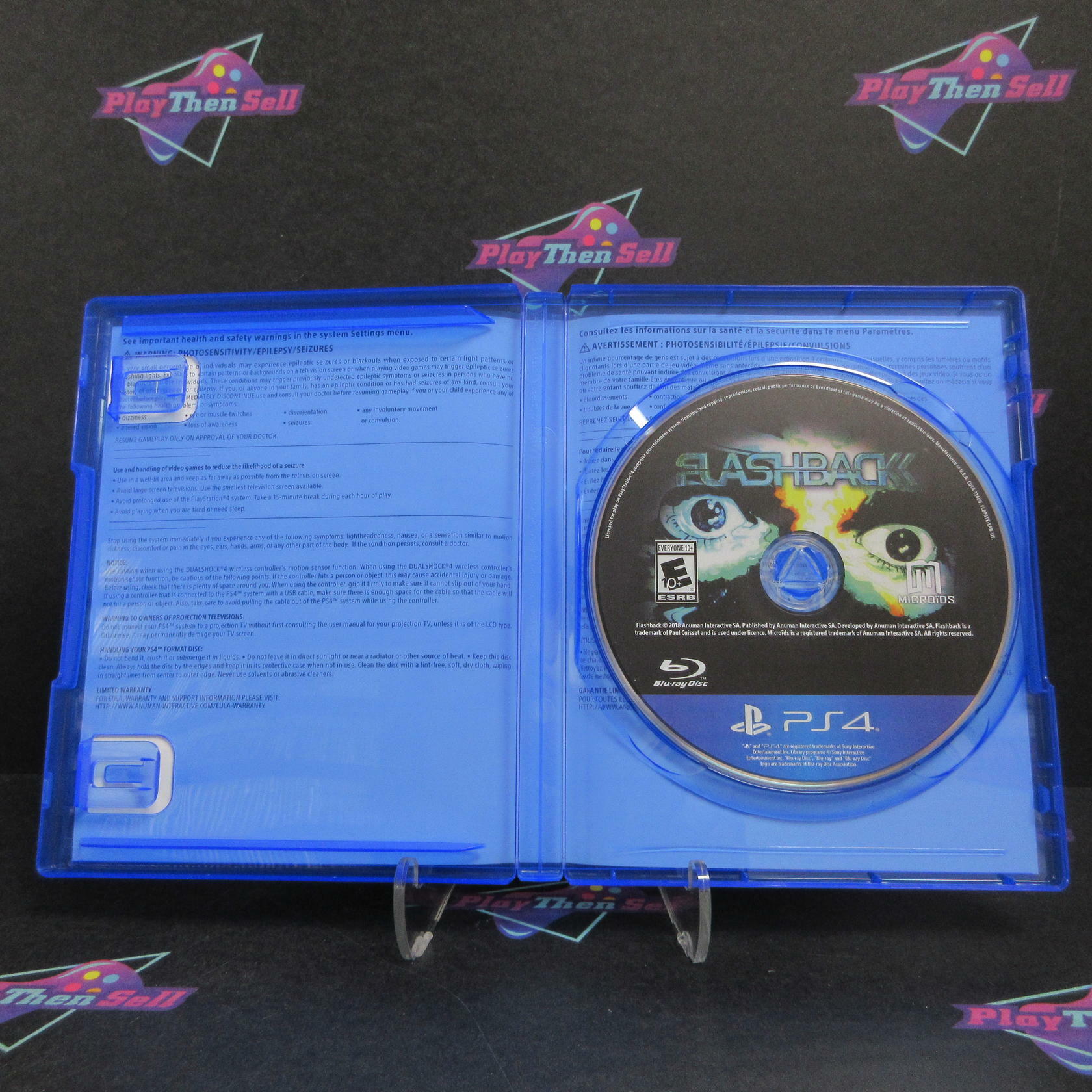 Flashback PS4 PlayStation 4 Complete - Excellent