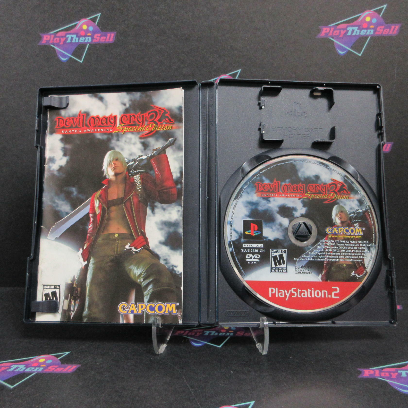 Devil May Cry 3 Dante's Awakening Special Edition GH PS2 PlayStation 2 AD CIB - Very Good