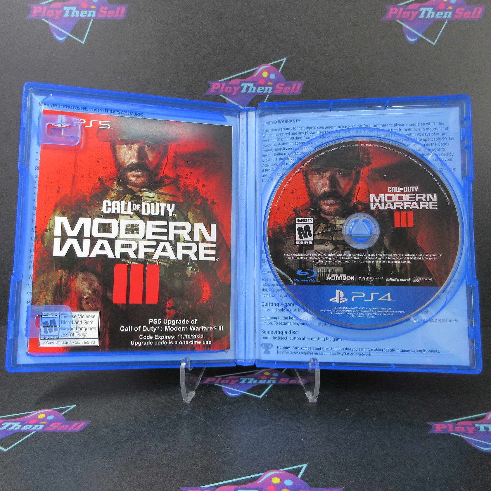 Call of Duty Modern Warfare III Cross Gen PS4 PlayStation 4 Complete - Excellent