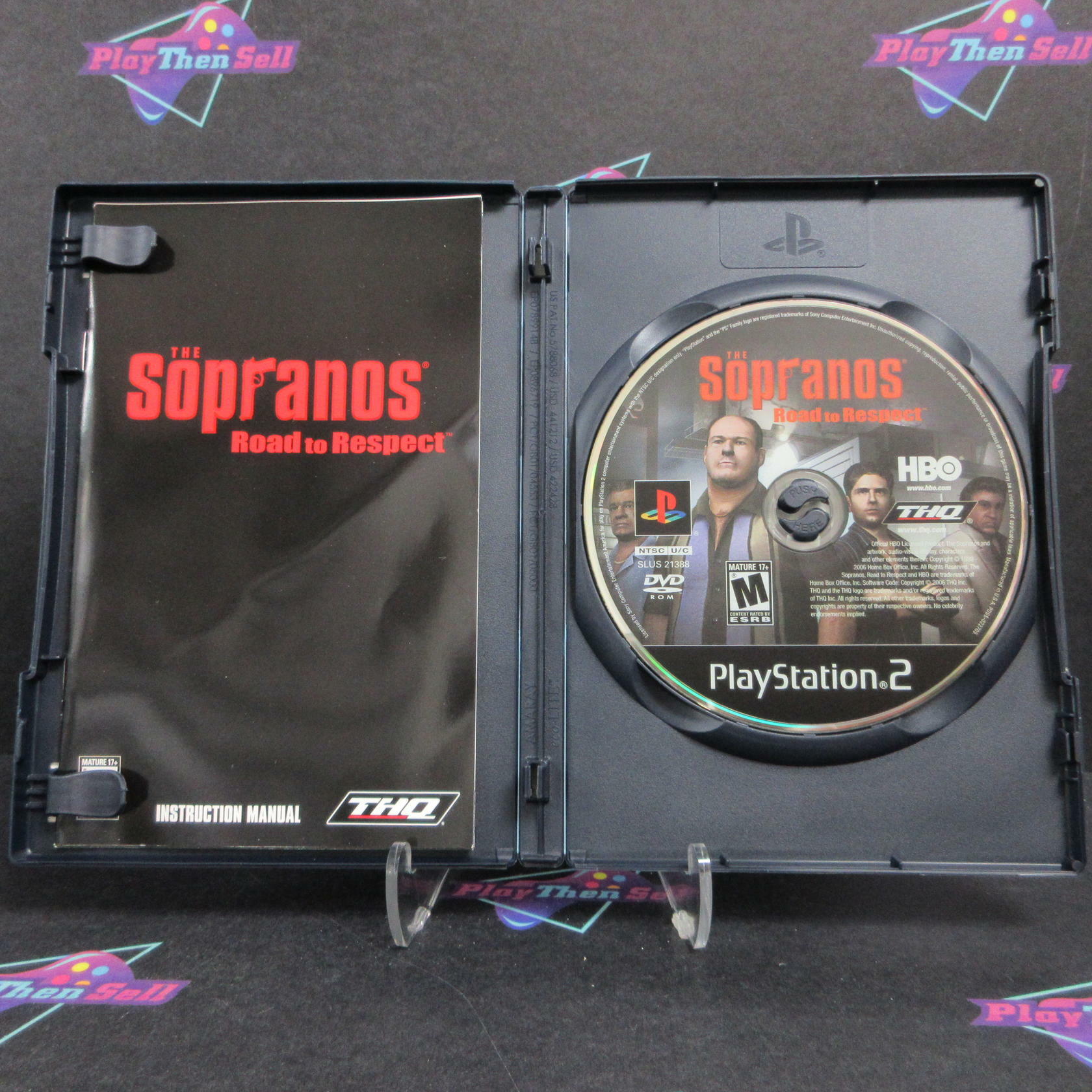 The Sopranos Road to Respect PS2 PlayStation 2 Complete - Excellent