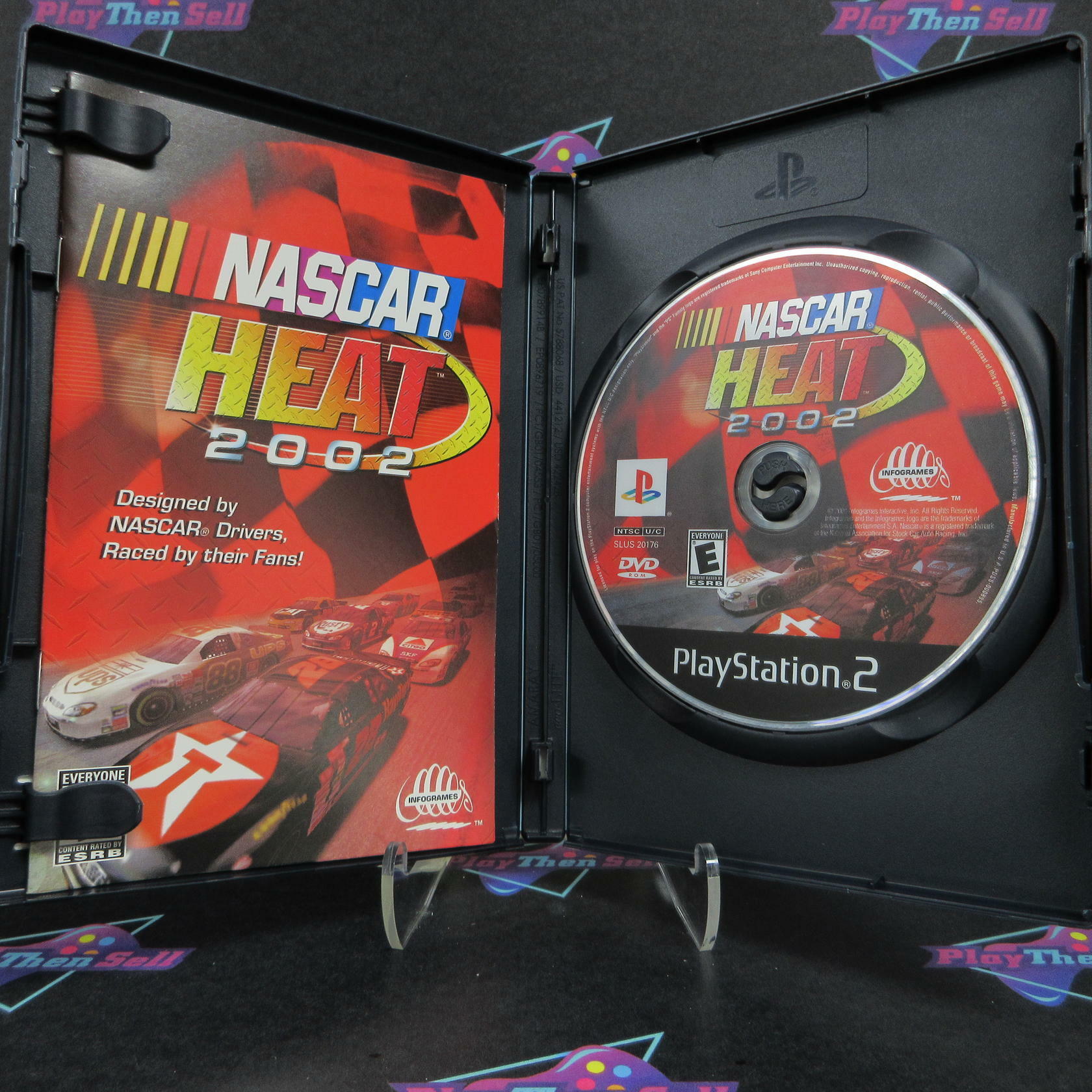 Nascar Heat 2002 PS2 PlayStation 2 Complete - Excellent