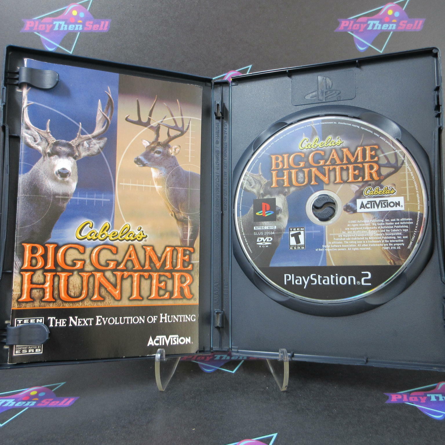 Cabela's Big Game Hunter PS2 PlayStation 2 Complete - Excellent